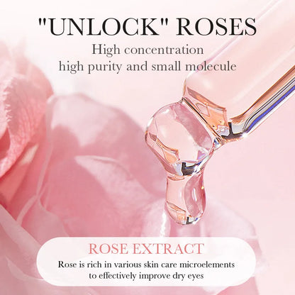 60 Premium Rose Hyaluronic Acid Eye Masks - 60 Pcs Anti-Wrinkle, Dark Circle & Eye Bag Treatment for Ultimate Moisturizing and Firming Skin Care